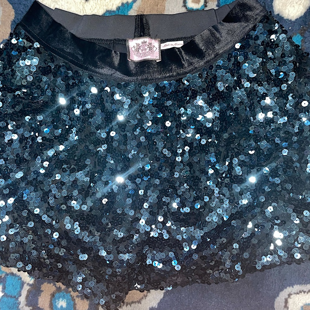 Juicy Couture Sequin Skirt with Pockets